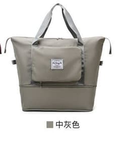 image-Yoga Gym Bag - Purple Oxford Cloth 36-55L Wet/Dry
