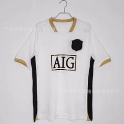 image-Football Jersey - Retro Home Away Long Sleeve Polyester