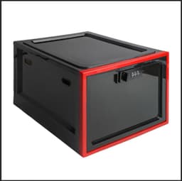 image-Transparent Storage Box with Password Lock