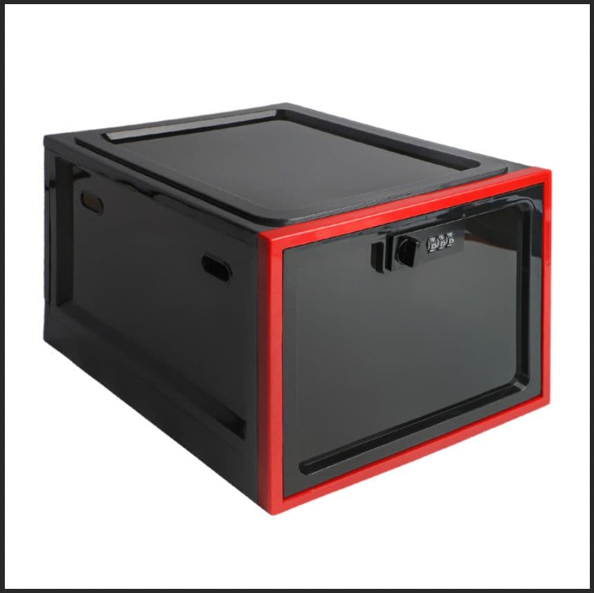image-Transparent Storage Box with Password Lock