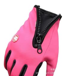 image-Cycling Gloves Full Finger Men Women Black M