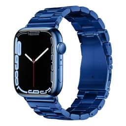 image-Xia Yang Universal Apple Watch 7 Steel Strap - Silver 42mm