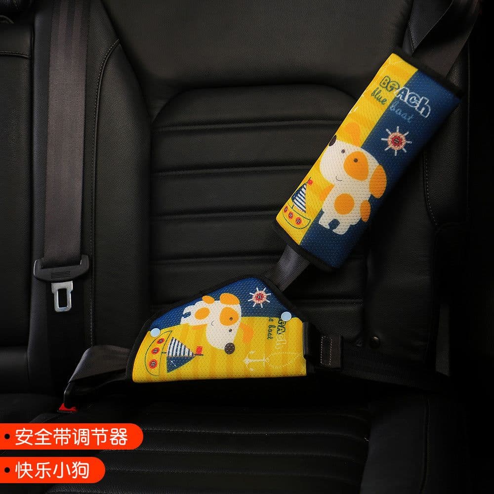 image-Child Seat Belt Safety Cover - Simple Protective Car Seat Belt Shoulder Fixer