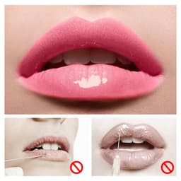 image-Kiss Beauty Lip Plumping Oil - Enhances Elasticity, Dilute Lip Lines