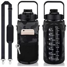 image-2000ml Bottle Protective Cover - Green Camouflage