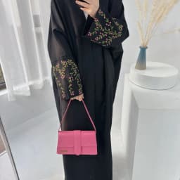 image-Loriya 2024 Elegant Black Cardigan Robe Long Sleeves XXL