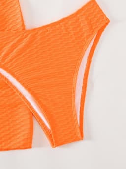 image-Bikini Swimsuit - Tube Top Tie 3-Piece