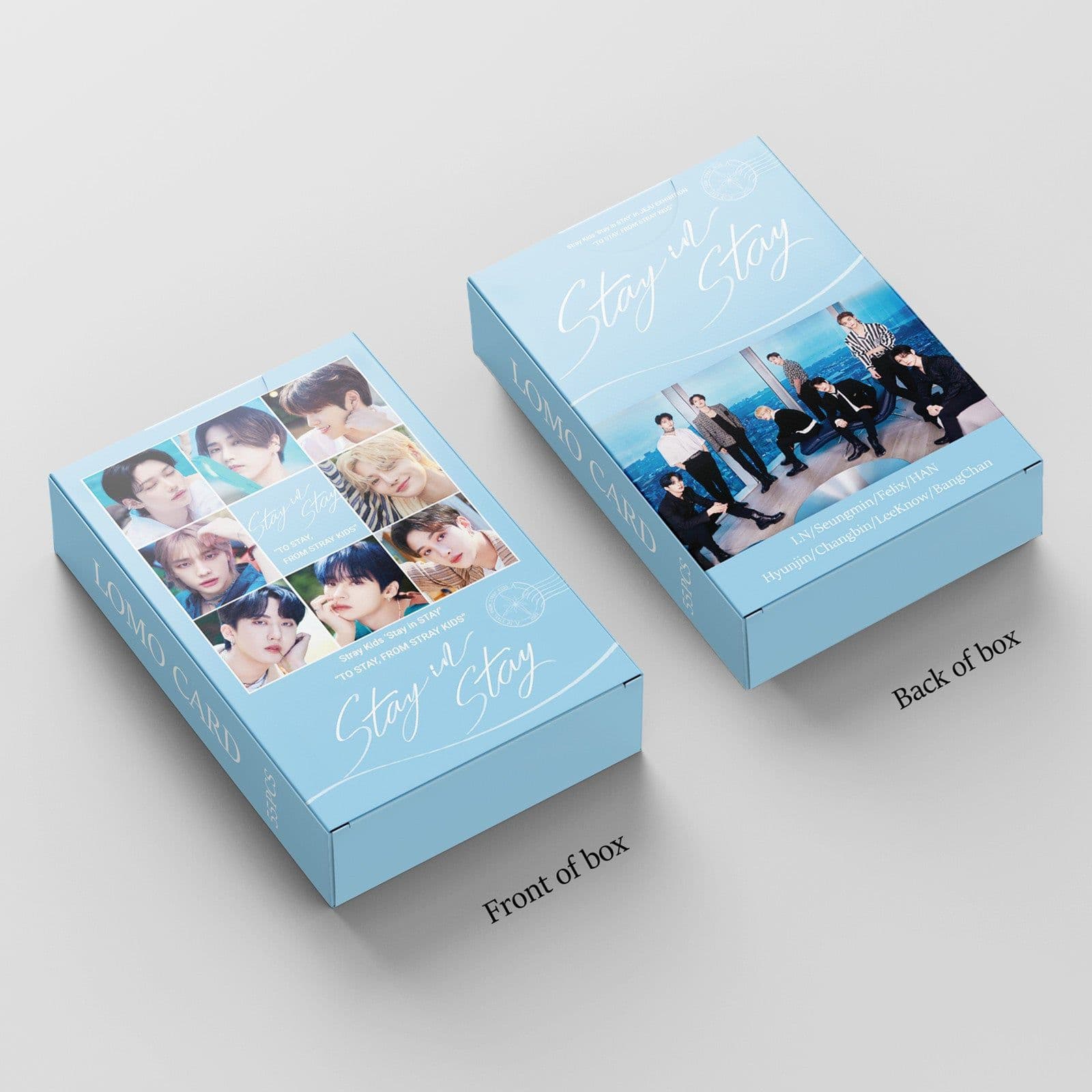 image-Spot 55 Stray Kids cards Stay in STAY small card Fang Can Li Minhao Xu Zhangbin Huang Xuanchen