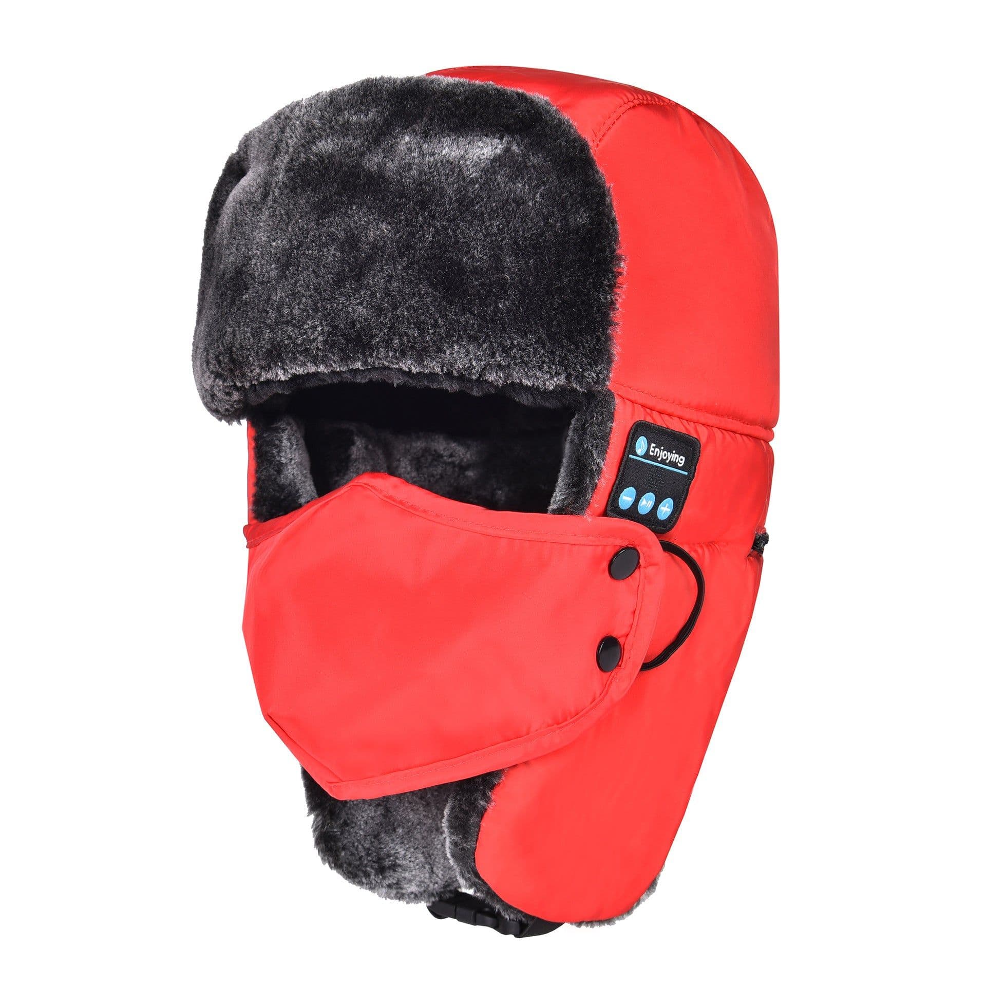 image-FAA Bluetooth Winter Hat - Black Adjustable