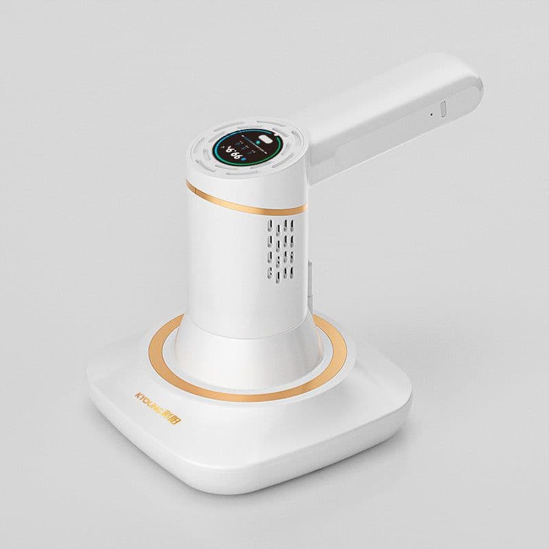 image-Handheld Portable Wireless Mite Removal Cleaner Green 46-70dB