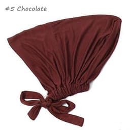 image-New Lycra Scarf - Chocolate - Adjustable Hijab with Shade Function