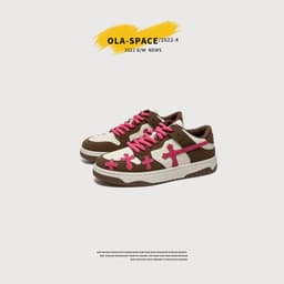 image-Guque Couple Shoes - Black Thick-Soled Low-Top
