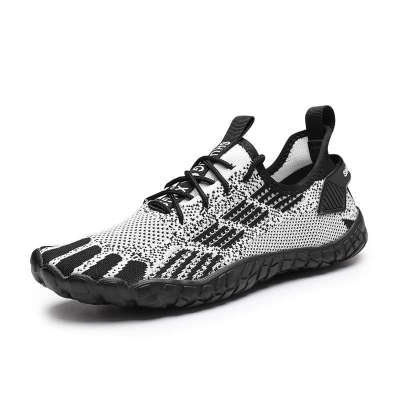 image-Men's Sandals Black Mesh Baotou Casual Size 46