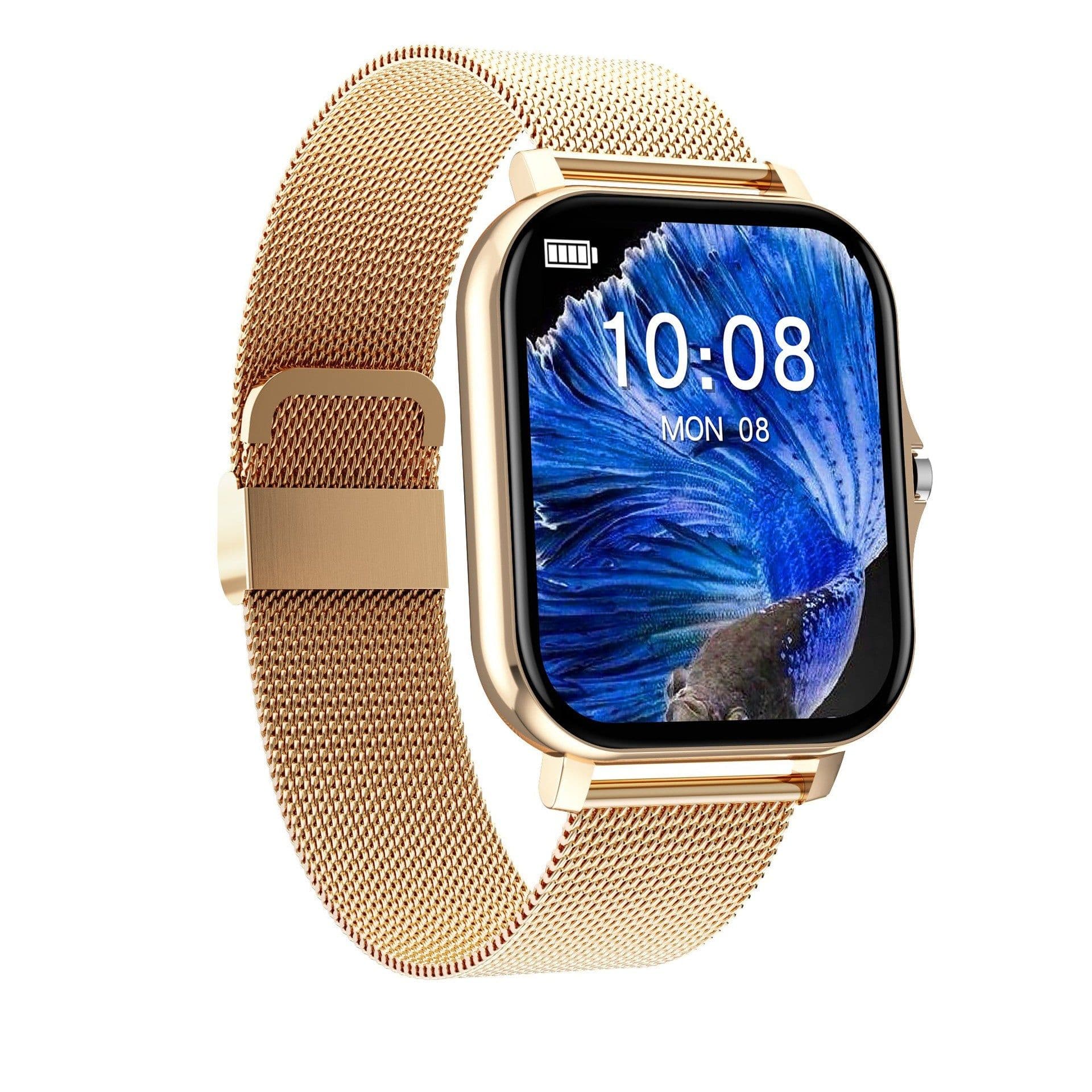 image-GT20 Smart Watch - Bluetooth Call, Music, Health Monitor, Large 1.69" Touch Screen