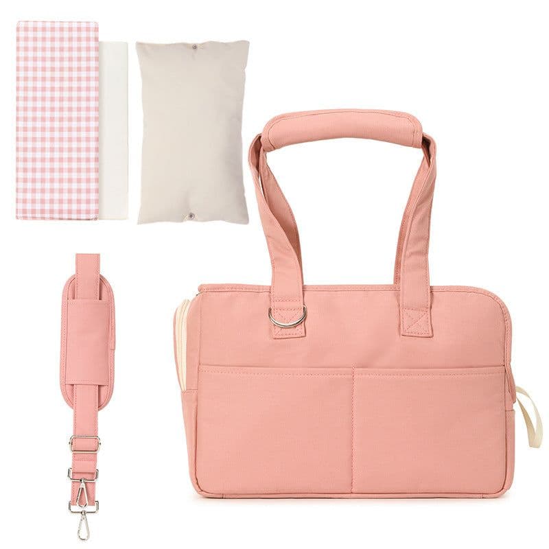 image-Fluffybaby Pet Carrier Bag - Cotton 50-60L Grey