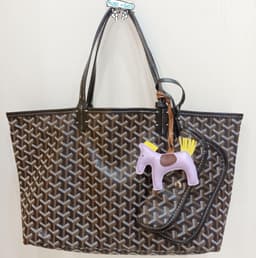 image-Ladies PU Tote Bag - Large Capacity, Brown, Street Fashion