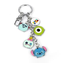 image-Lilo & Stitch Alloy Keychain Pendant - Cute Zinc Alloy Gift