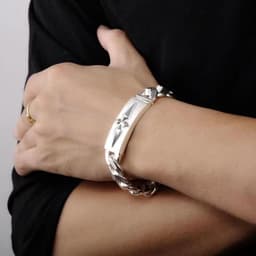 image-Cuban Bracelet for Men - Copper Thick Chain