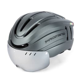 image-PROMEND Magnetic Bike Helmet - Titanium Gray L USB