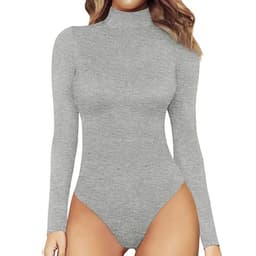 image-Women's Brown Polyester Jumpsuit - Long Sleeve XL