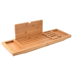 image-Disassembly and assembly of bathtub rack bathtub rack light luxury telescopic non-slip bath rack hotel bathroom bathtub board assembly