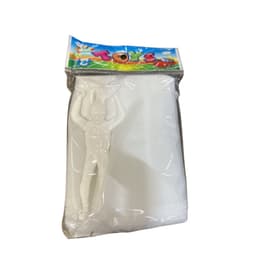 image-Kids Parachute Toy - White Plastic Jumping Soldier 45mm
