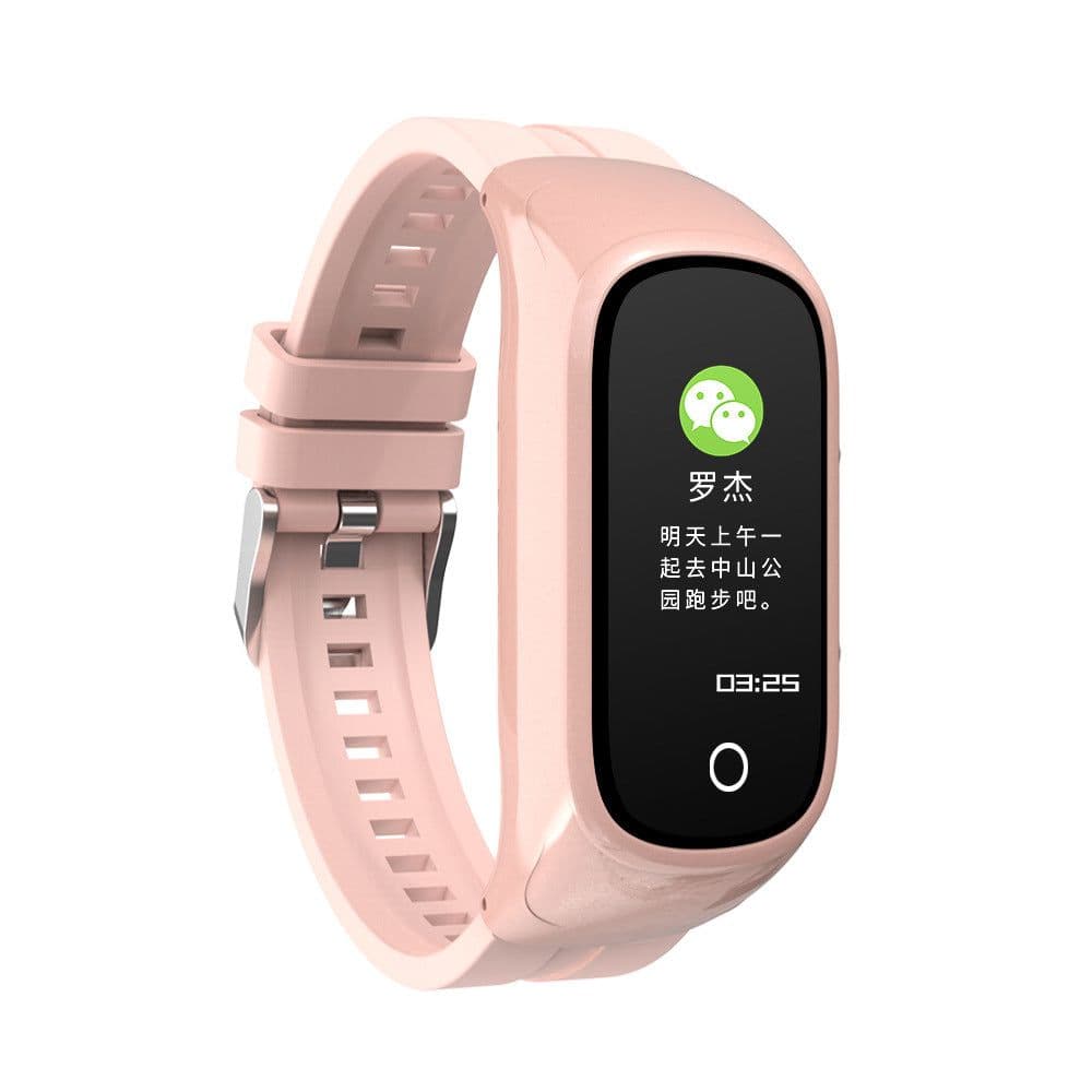 image-N8 smart bracelet Bluetooth headset two-in-one heart rate health monitoring Bluetooth call wireless headset sports wholesale