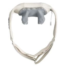 image-Rechargeable Trapezius Massager - Infrared PU Hot Compress - 6 Heads - Milk White