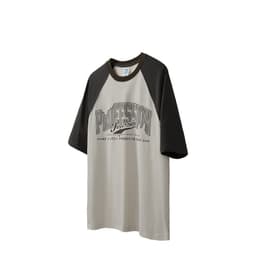 image-INF Men's T-shirt Letter Print White Marble XL
