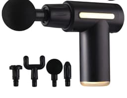 image-Fascia Gun Mini 850 Blue 5-Gear Muscle Massager with 1200mAh Battery