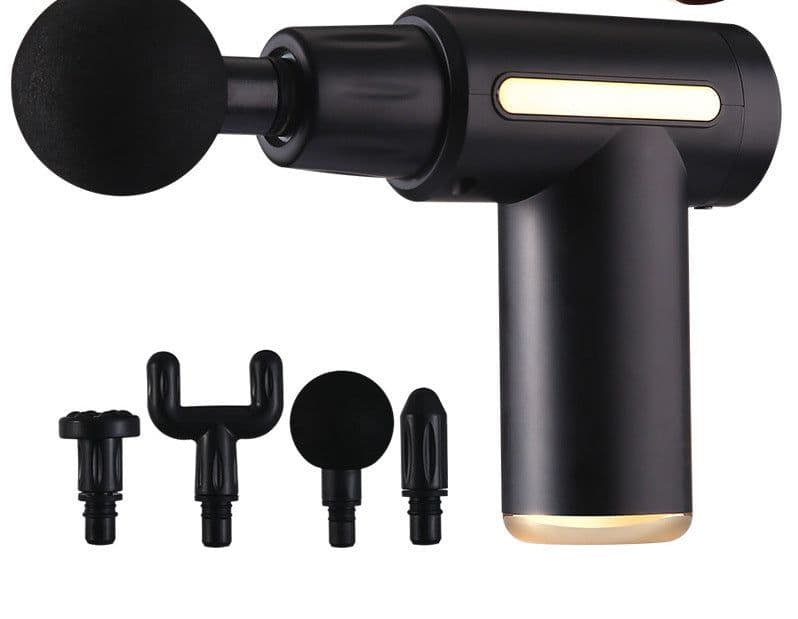 image-Fascia Gun Mini 850 Blue 5-Gear Muscle Massager with 1200mAh Battery