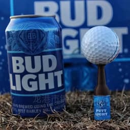 image-Mini Beer Bottle Golf Tees - Plastic Ball Tee