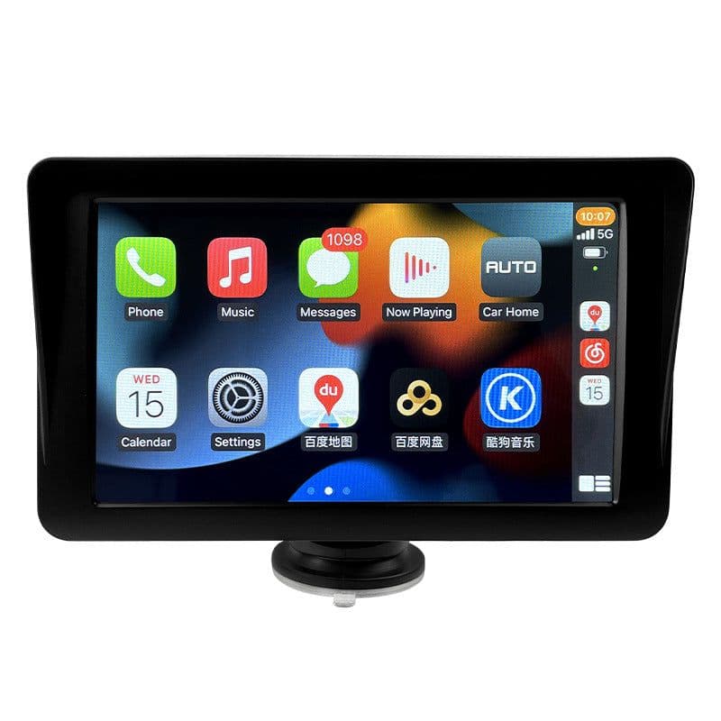 image-Hicar 7" Wireless CarPlay Car Navigation Portable