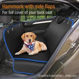 image-car dog mat car pet mat rear new pet car mat back seat cushion thick waterproof