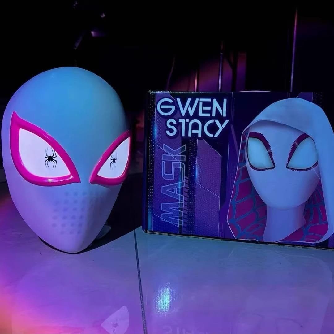 image-Spider-Man Hood - Movable Eyes - Red