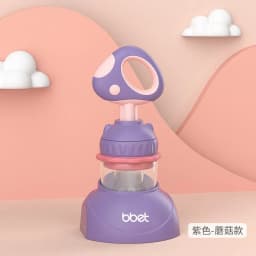 image-Baby Teething Fruit Feeder - Purple Dinosaur