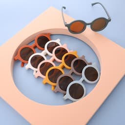 image-Squerbling Round Candy Sunglasses - Summer 2021 - UV375