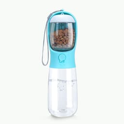 image-Large-capacity pet dog food kettle accompanying cup cat and dog outdoor portable water cup dog drinking fountain manufacturers wholesale