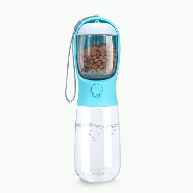 image-Large-capacity pet dog food kettle accompanying cup cat and dog outdoor portable water cup dog drinking fountain manufacturers wholesale
