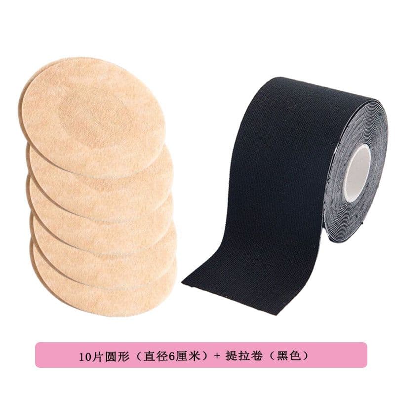 image-Invisible Elastic Breast Lift Stickers, 10cm*5m Nylon, Breathable