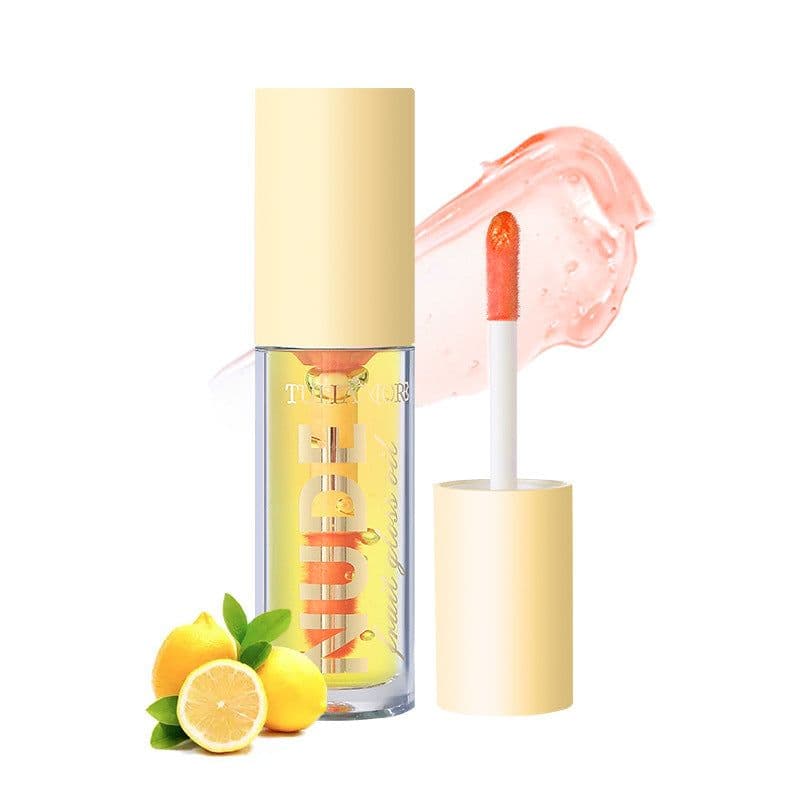 image-Warm-changing Fruit Lip Oil - 4 Colors Gloss Mirror Effect