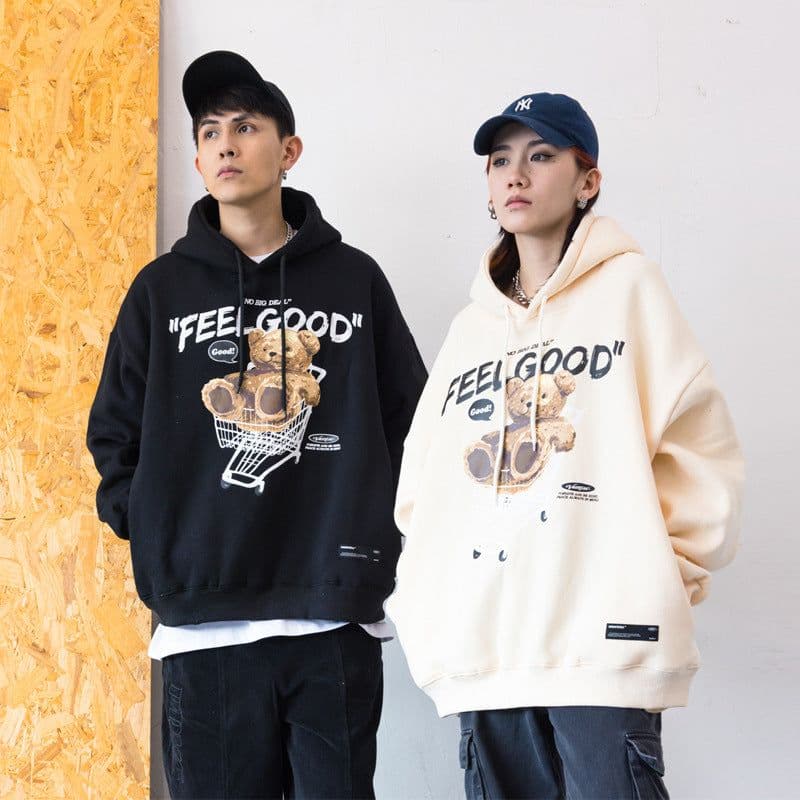 image-VAMTAC Hooded Sweatshirt - Apricot Fleece XXL