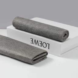 image-South Korean Lvshun Non-Woven Magic Rag - 20*30CM Dark Gray, No Shed, Glass Wipe