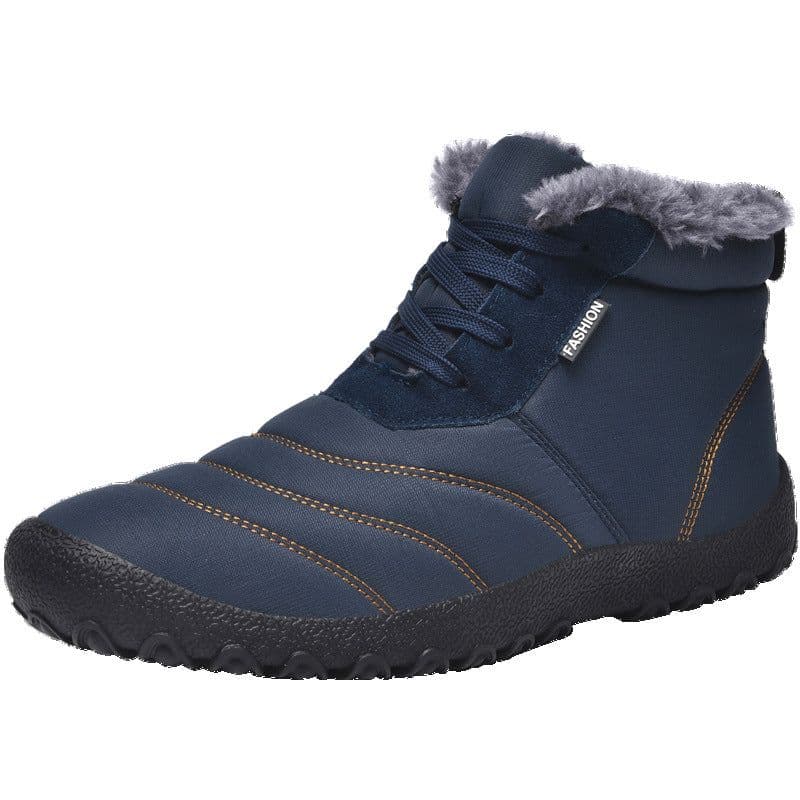 image-Snow Boots - Khaki Wedge Heel Size 46 Men's