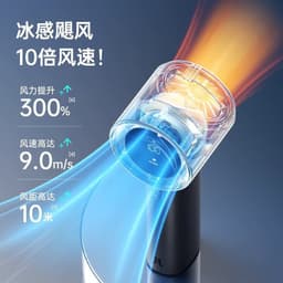 image-Jisu Pro1S Handheld Rechargeable Office Fan - Wizard Green 6000mAh