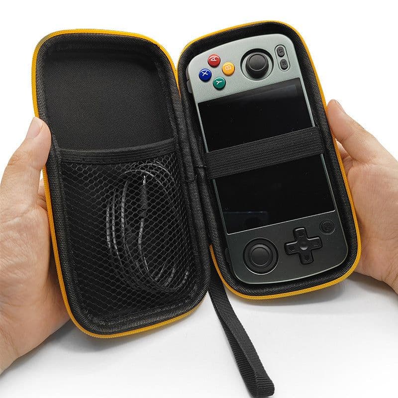 image-Tengyi RG351P RG552 RG405M Game Console Storage Bag - ABS Black
