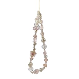 image-Original Glass Beaded Phone Chain DIY Pendant - 24K Glass Beads