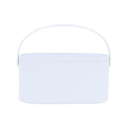 image-LED Vanity Mirror Storage Box - White Multifunctional Beauty Light Portable