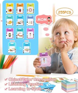 image-New intelligence enlightenment card early education machine children's enlightenment English card machine early education machine sound intelligence toys
