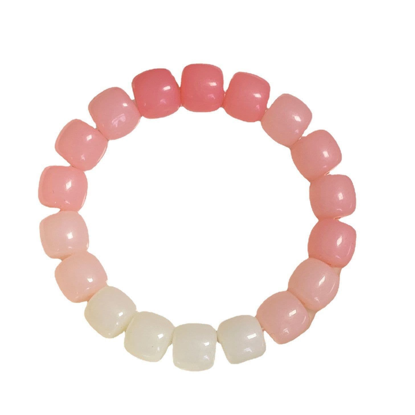 image-Transparent White Jade Imitation Bodhi Bracelet